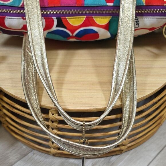 Coach Poppy Pop C Glam Tote and Wallet - Picture 9 of 16